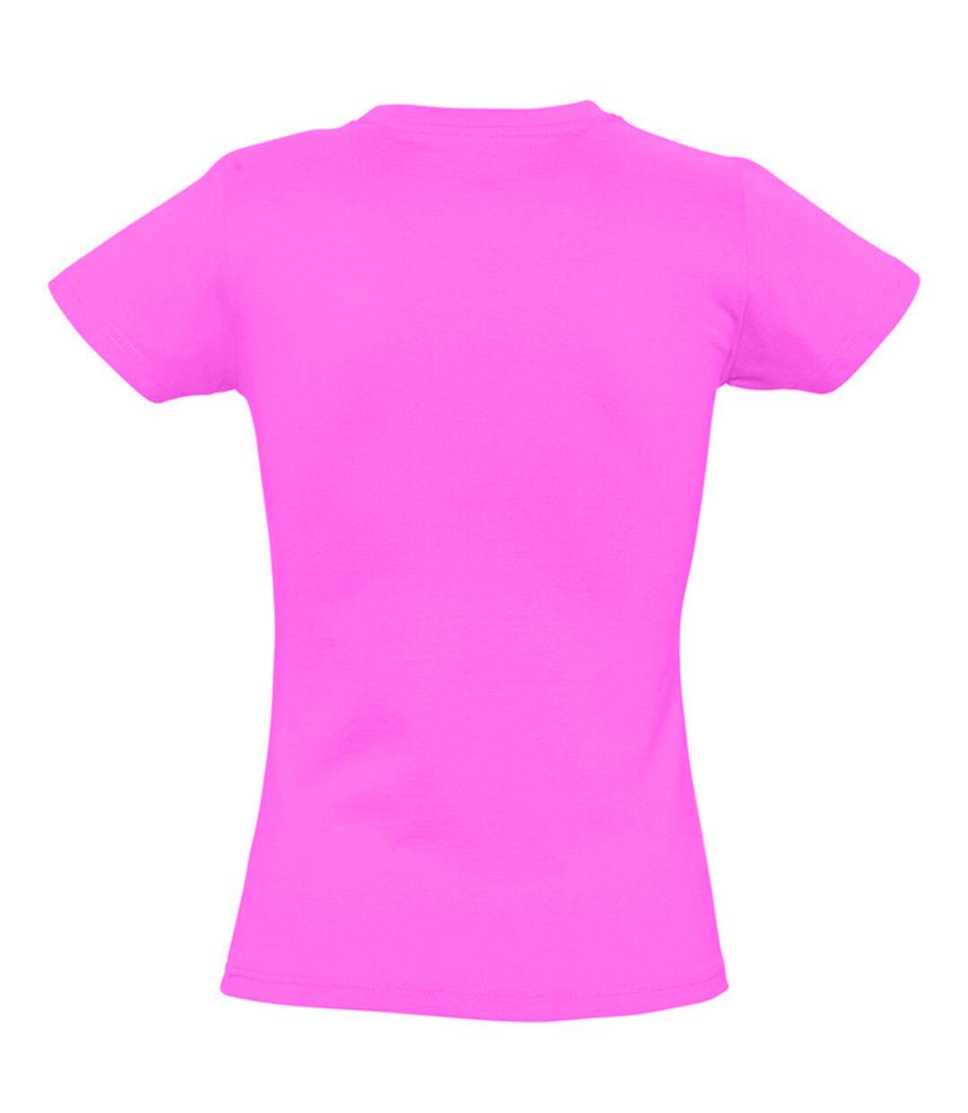 T-shirt imperial femme mauve SOLS-1