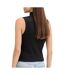 Top noir femme calvin klein jeans a- woven-2