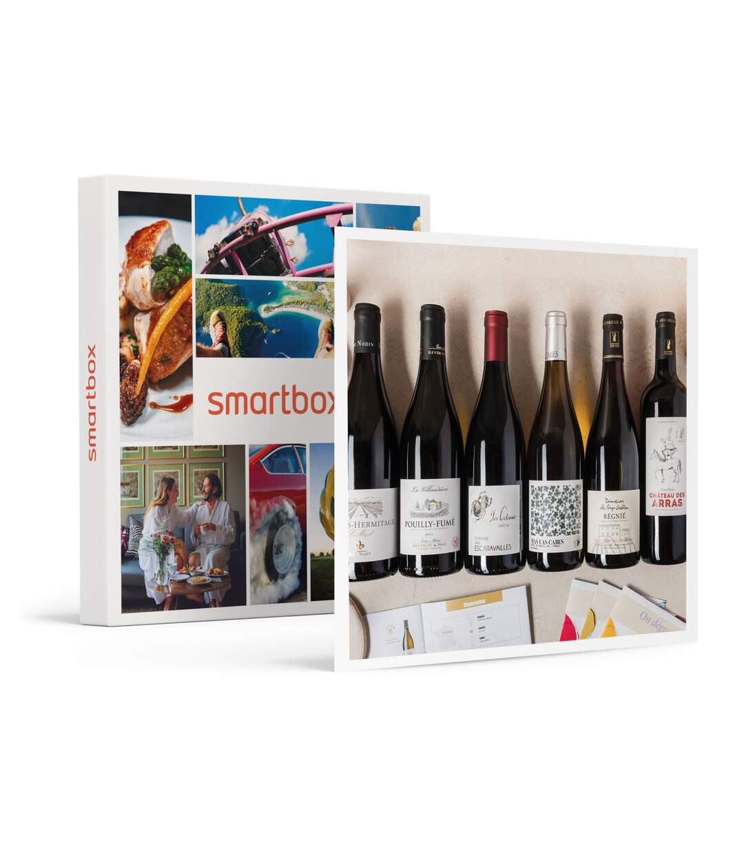 Coffret Pépites de vignerons : 6 vins et livret de dégustation - SMARTBOX - Coffret Cadeau Gastronomie-1