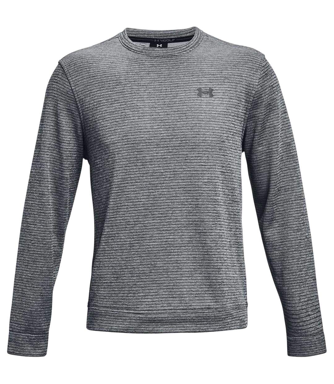 Mens Storm Fleece Sweater Top Pitch Grey Under Armour-1