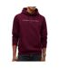 Sweat bordeaux homme tommy hilfiger washed dm0dm20746-1