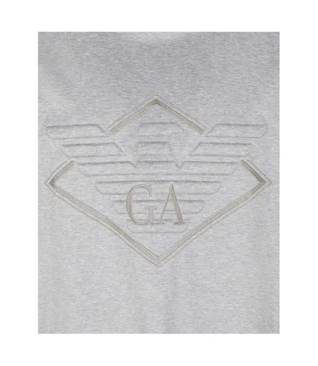 T-shirt Ea7 Homme Gris Clair Emporio Armani