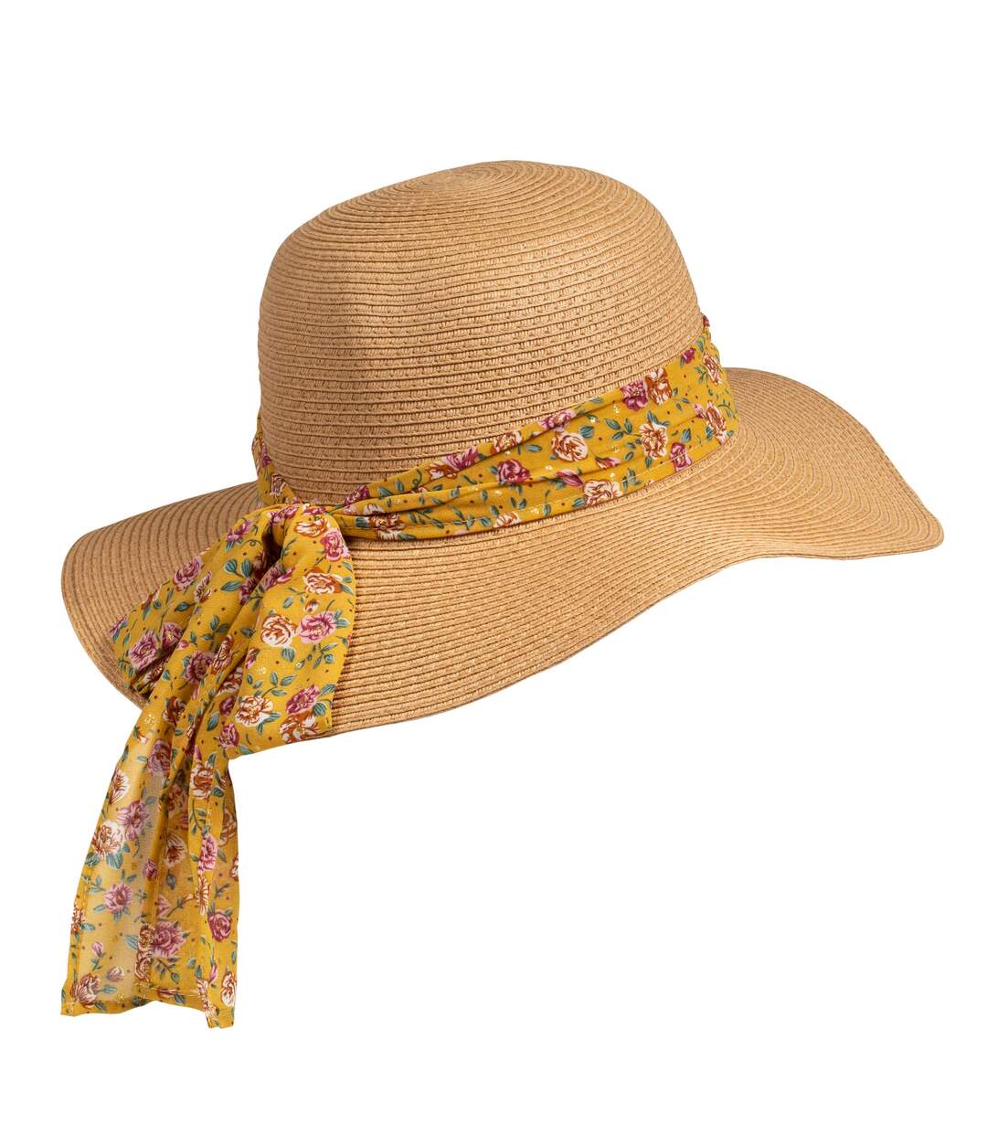 Isotoner Chapeau femme capeline foulard-2