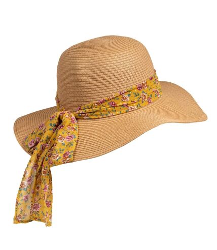 Isotoner Chapeau femme capeline foulard