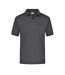 Polo Homme Anthracite Chiné James And Nicholson-1