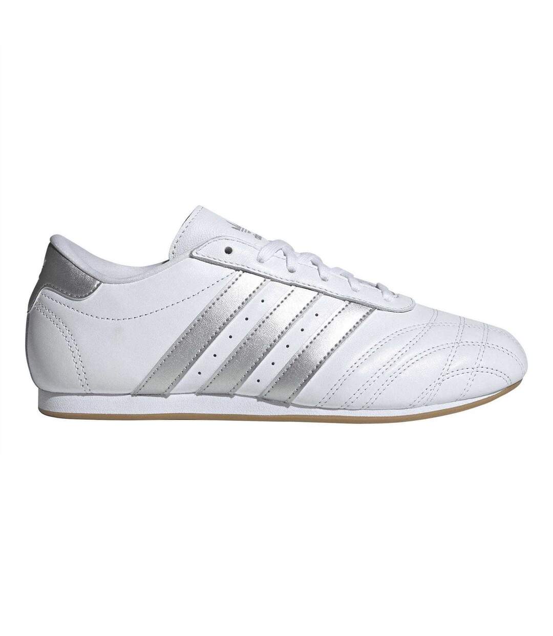 Baskets Taekwondo Femme Blanc Argenté Adidas-1