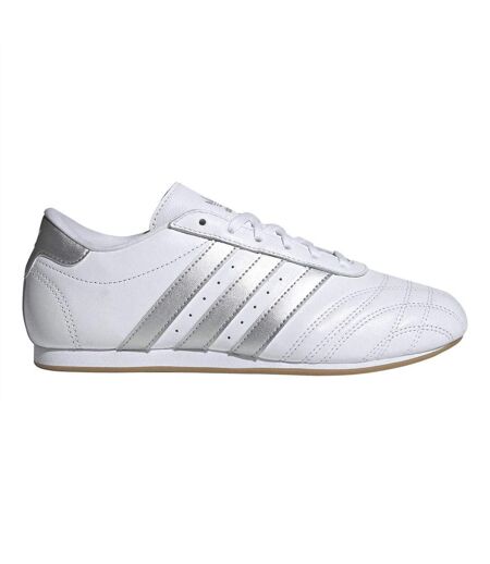 Baskets Taekwondo Femme Blanc Argenté Adidas