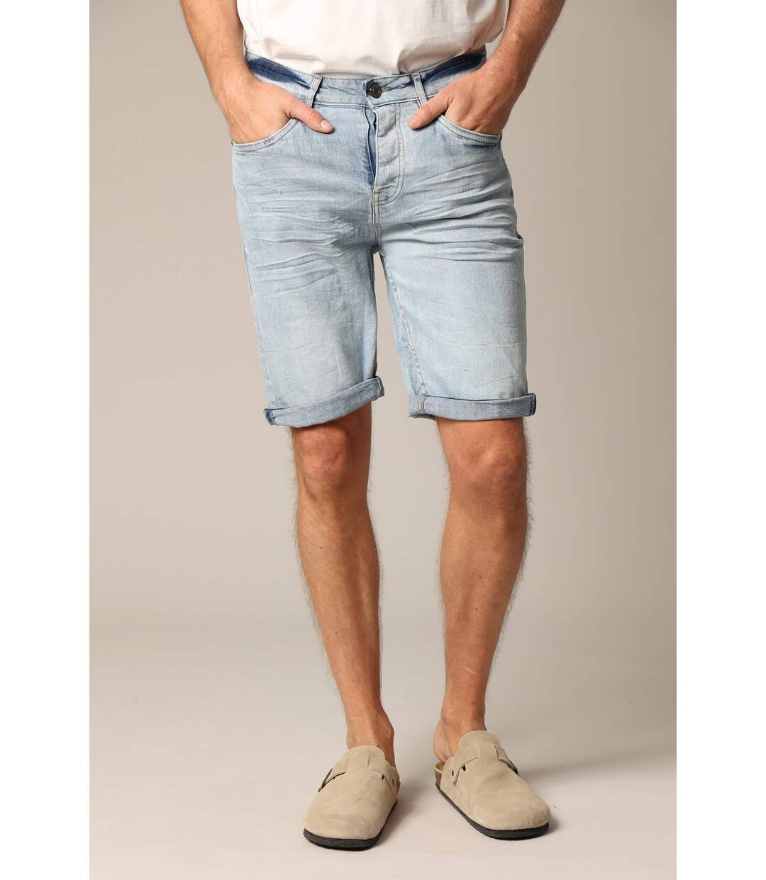 Bermuda à 5 poches pour homme KURT-2