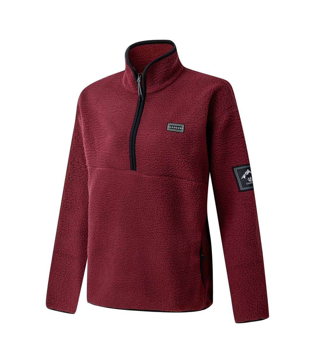Womens/ladies Slide Out Fleece Top Fig Dare 2B-3