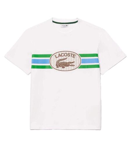 T-shirt Homme Blanc Lacoste