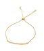 Womens/ladies Breena Engraved Logo Everyday Bracelet One Size Gold Ted Baker-2