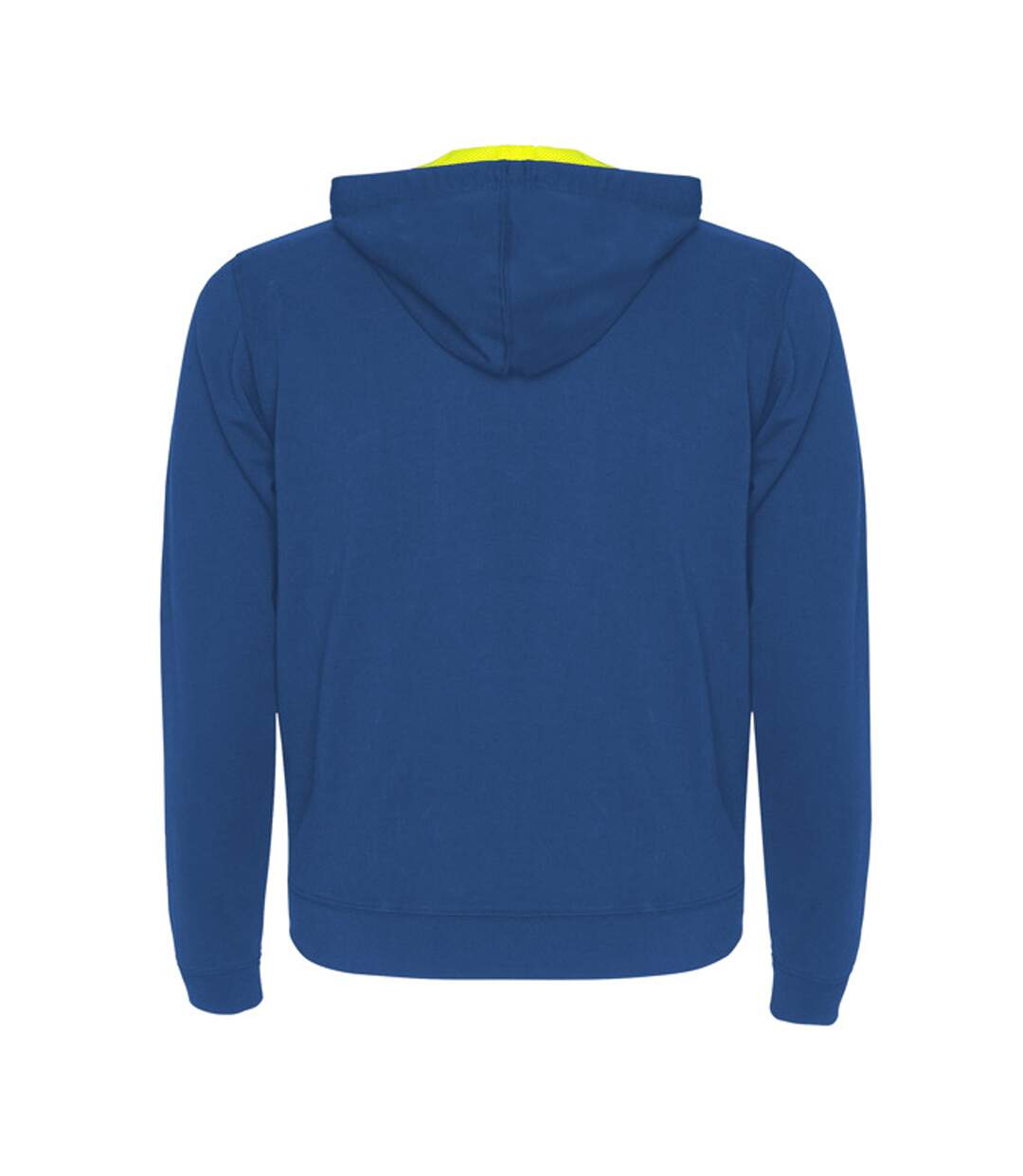 Veste À Capuche Fuji Adulte Bleu Roi Jaune Fluo Roly-2