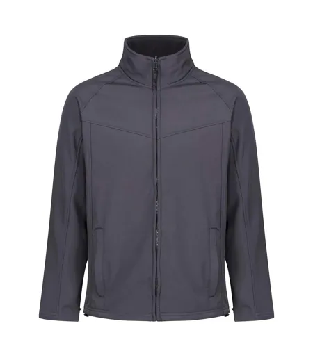 Veste Polaire Professionnelle Uproar Softshell Résistante Au Vent Pour Hommes Gris Regatta