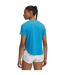 Womens/ladies Launch Elite Short-sleeved T-shirt Blue Under Armour-2