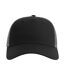 Casquette Trucker Zion Noir Gris Foncé Atlantis Headwear-1