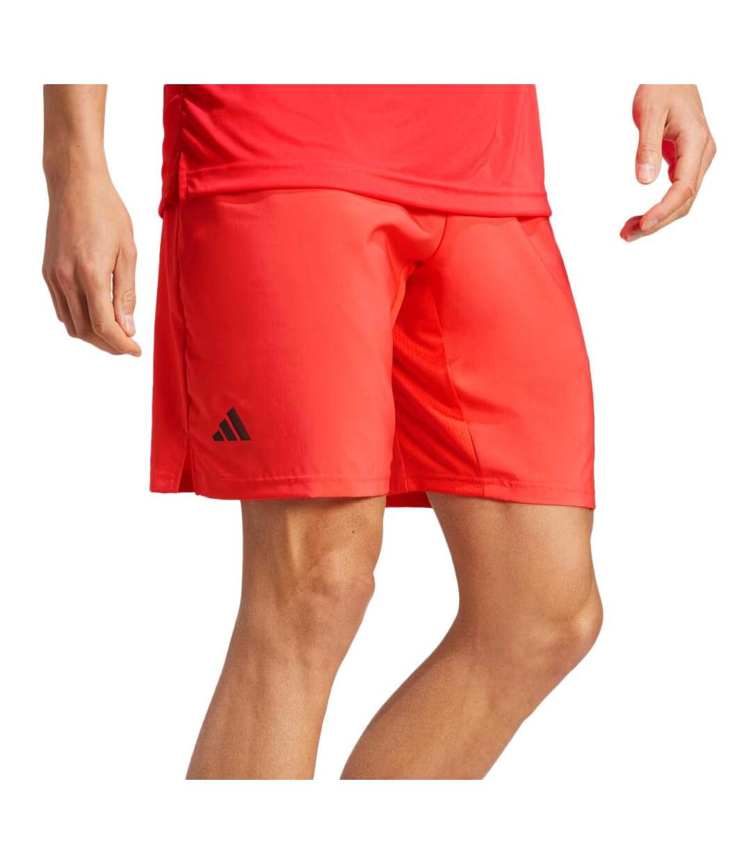 Short de tennis rouge homme adidas club 3-1