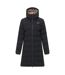 Womens/ladies Altoro Longline Padded Jacket Black Mocha Regatta-2