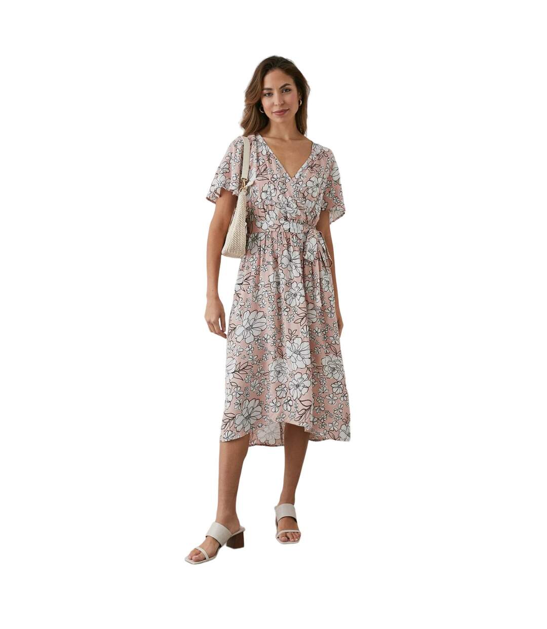 Robe Femme Rose Blush Principles-1