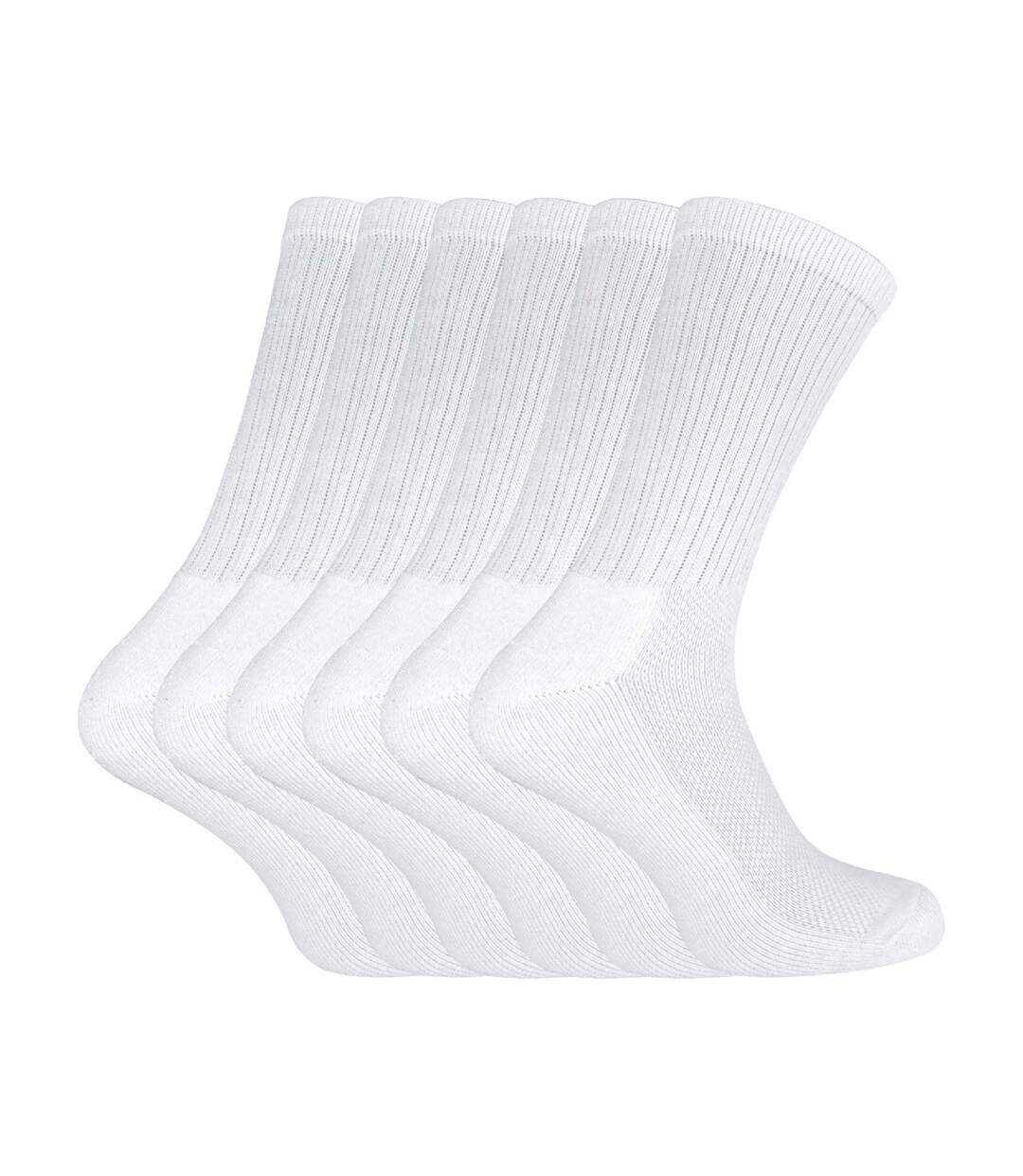 6 Pairs Unisex Bamboo Organic Cotton Running Sport Socks-1
