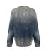 Mens Krib Ne Distressed Sweatshirt Blue Denim Diesel-2