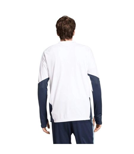 Mens Tiro 26 Argentina Slim Top White Blue Adidas