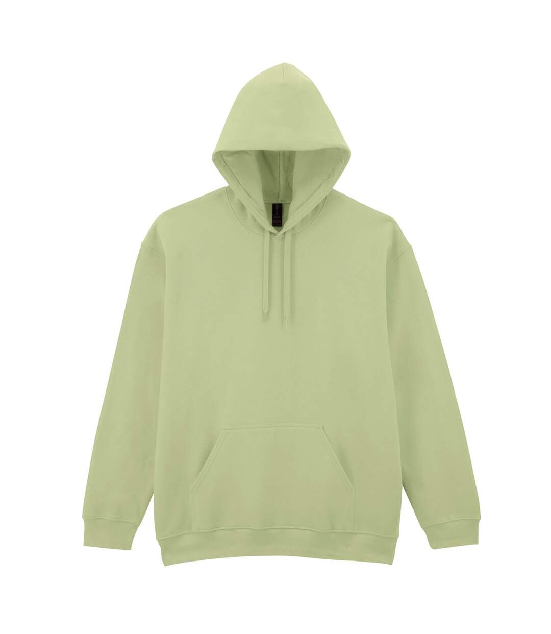 Sweat à capuche homme vert pistache Gildan-1