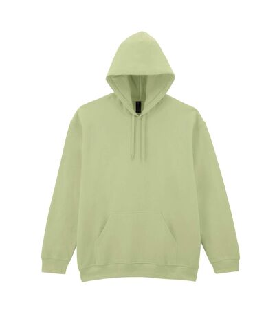 Sweat à capuche homme vert pistache Gildan