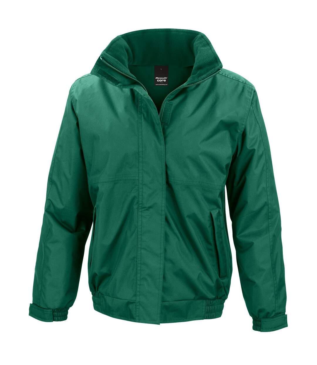 Blouson channel femme vert bouteille Result Core