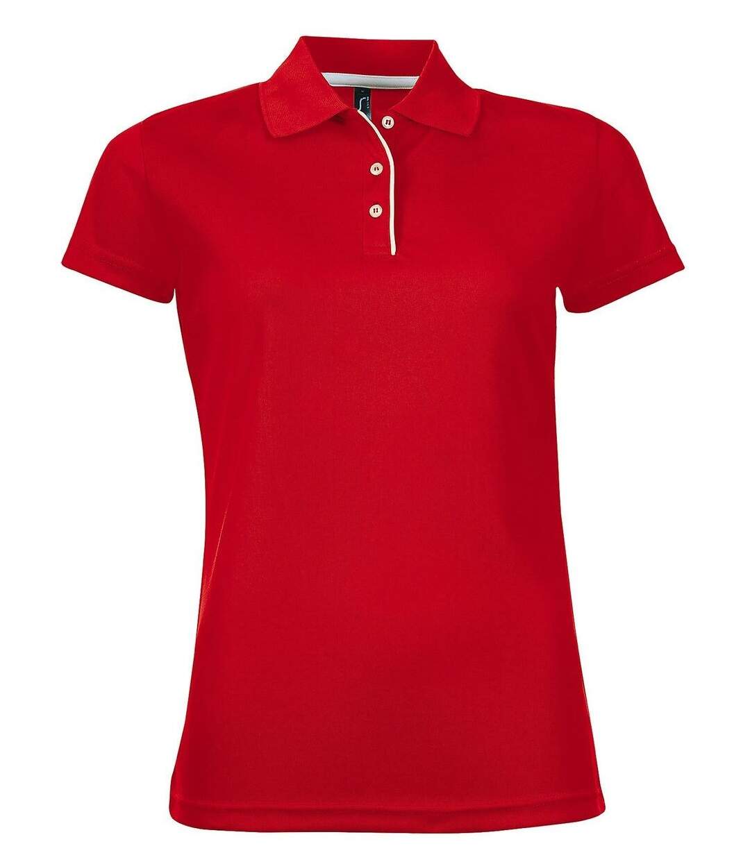 Polo sport performer - Femme - 01179 - rouge-1