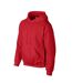 Sweat À Capuche Adulte Rouge Gildan-3