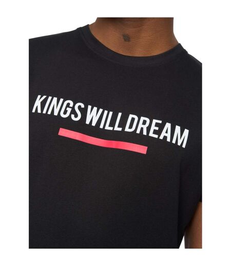 T-shirt Homme Noir Kings Will Dream