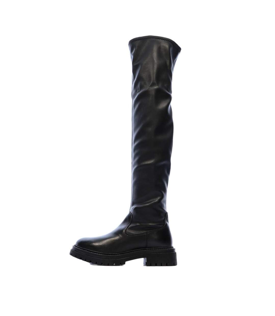 Bottes cuissarde noir femme geox iridea-1