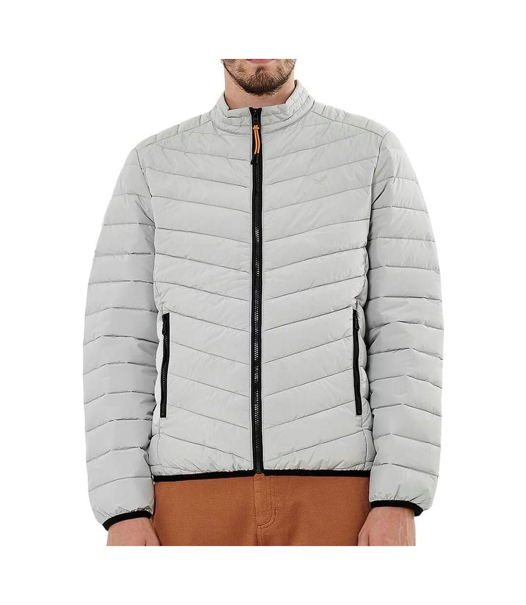 Doudoune grise clair homme kaporal sano-1
