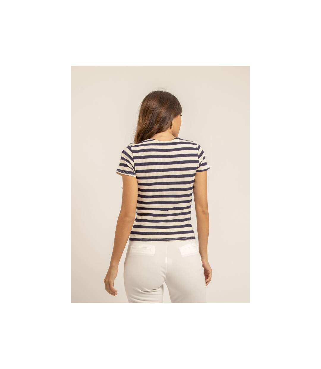 T-shirt rayures FEDERINE - Dona X Lisa-2