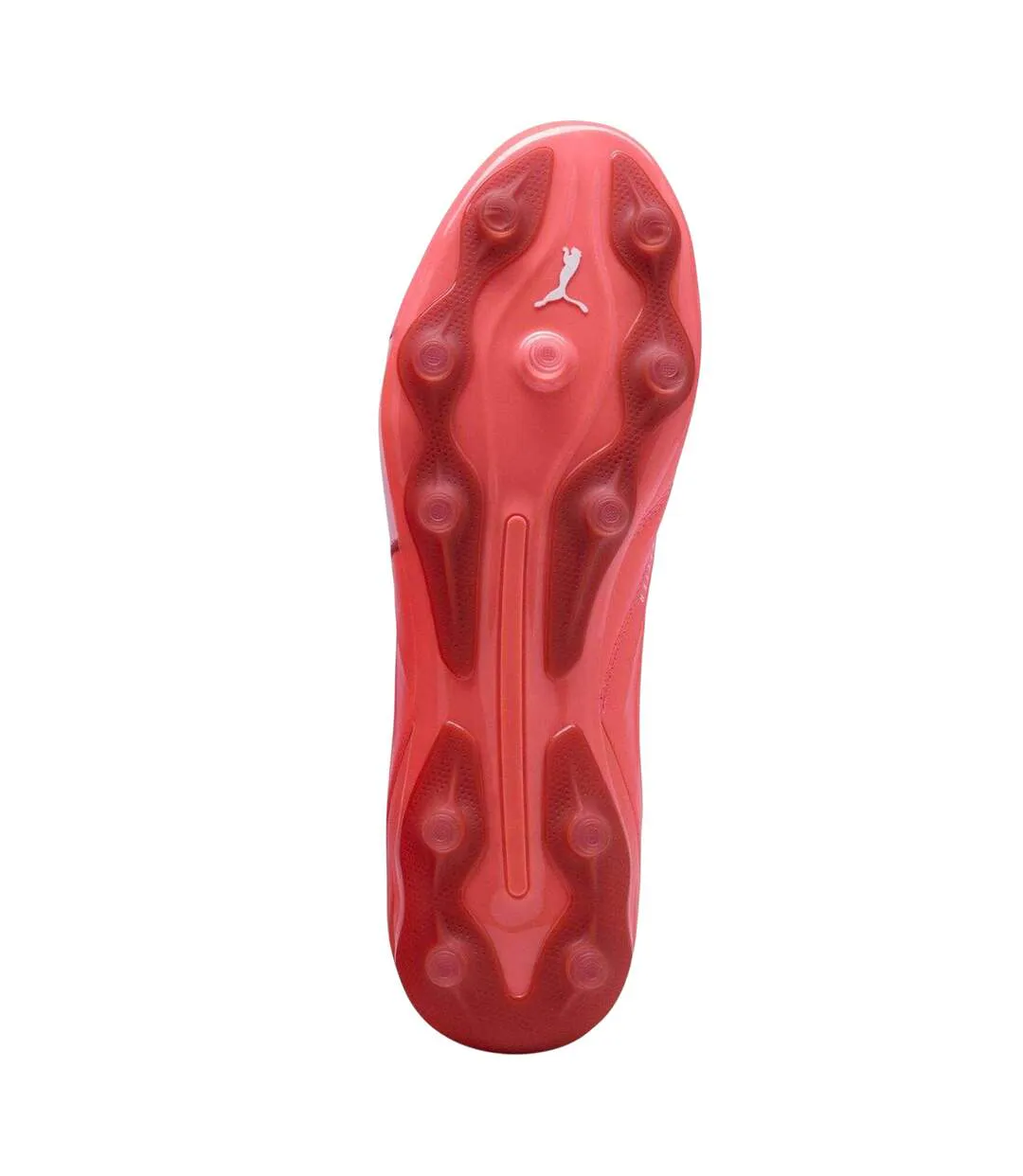 Mens King Pro Firm Ground Football Boots Glowing Red Puma-4