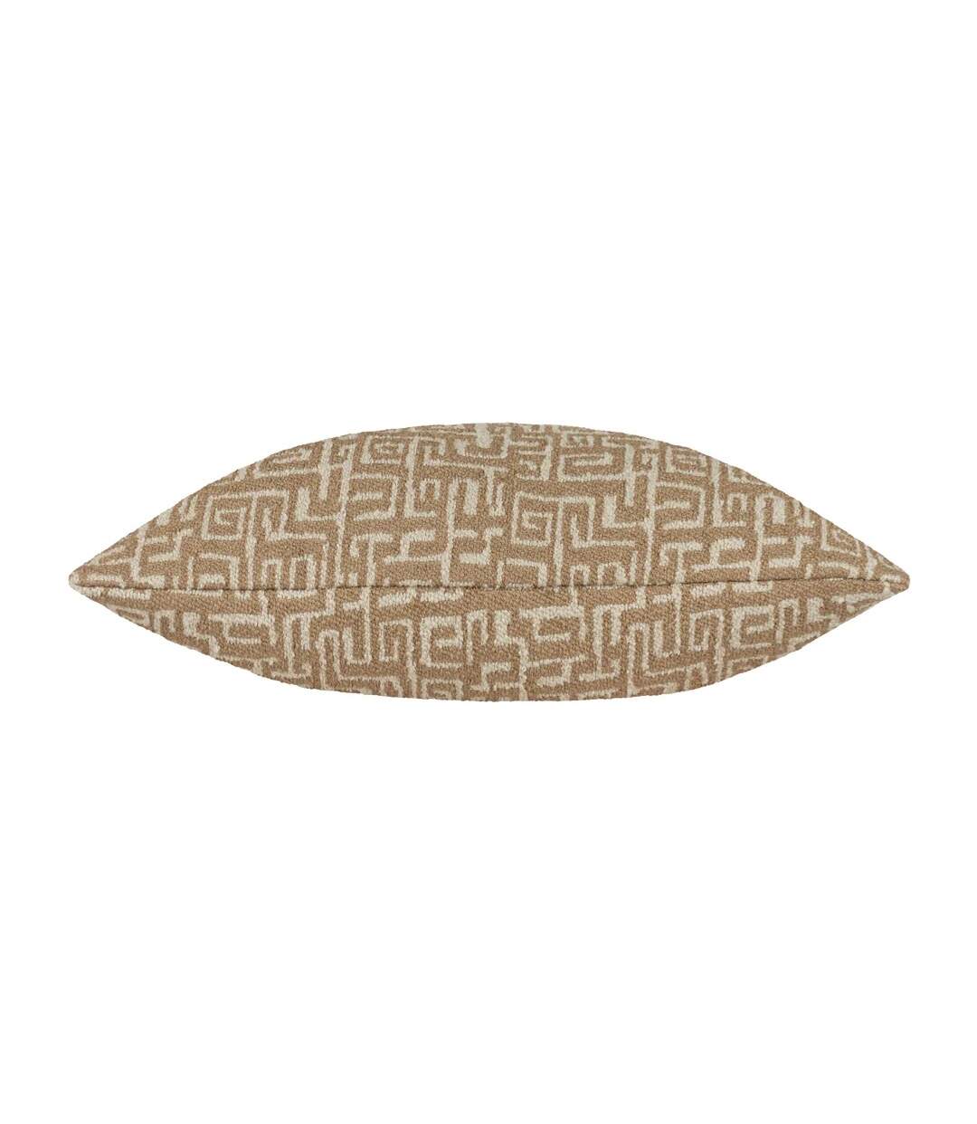 Thalia jacquard woven cushion cover 30cm x 50cm toffee/nougat Hoem