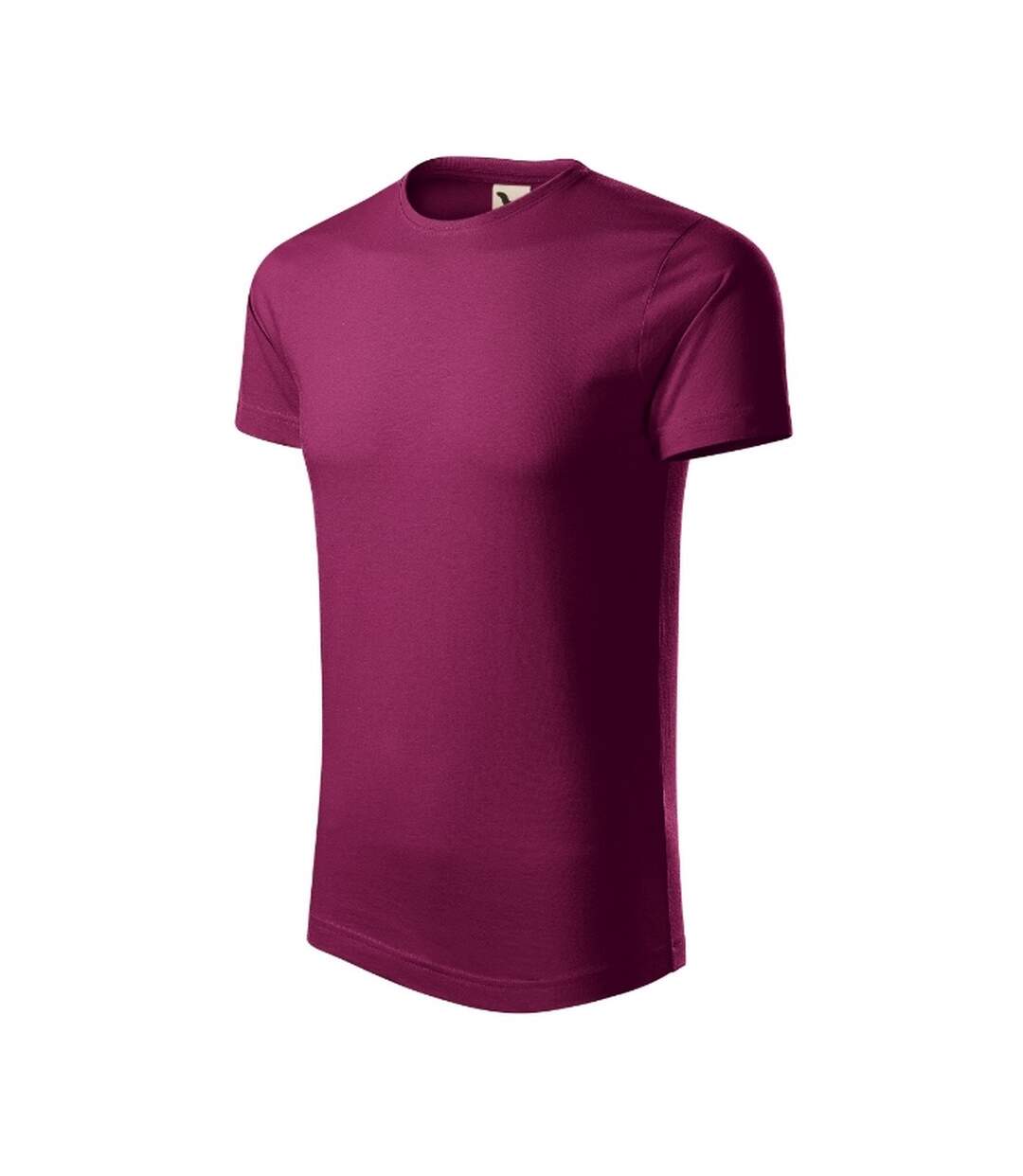 Mens Origin T-shirt Violet Pink Malfini-3