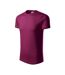 Mens Origin T-shirt Violet Pink Malfini-3
