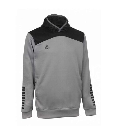 Sweat À Capuche Oxford Homme Gris Select