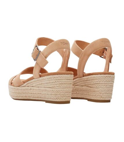 Womens/ladies audrey espadrilles honey Toms