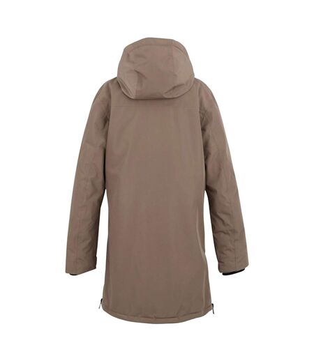 Veste Imperméable Gwynn Femme Moka Blanc Cassé Regatta