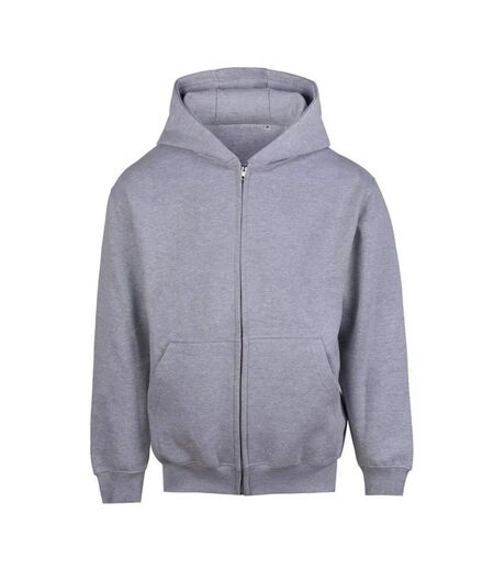 Mens Vision Heavyweight Hoodie Heather Grey Awdis