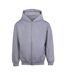 Mens Vision Heavyweight Hoodie Heather Grey Awdis-1