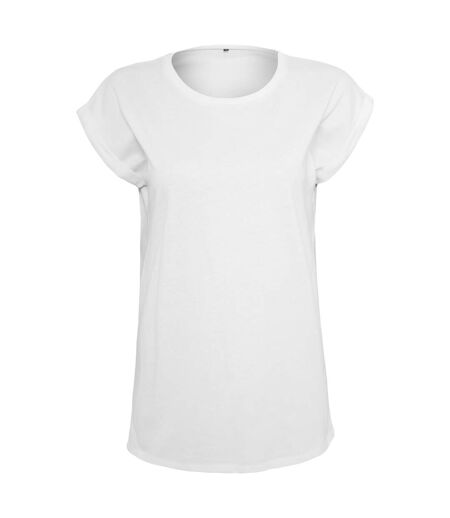 T-shirt Femme Blanc Build Your Brand