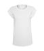 T-shirt Femme Blanc Build Your Brand-1
