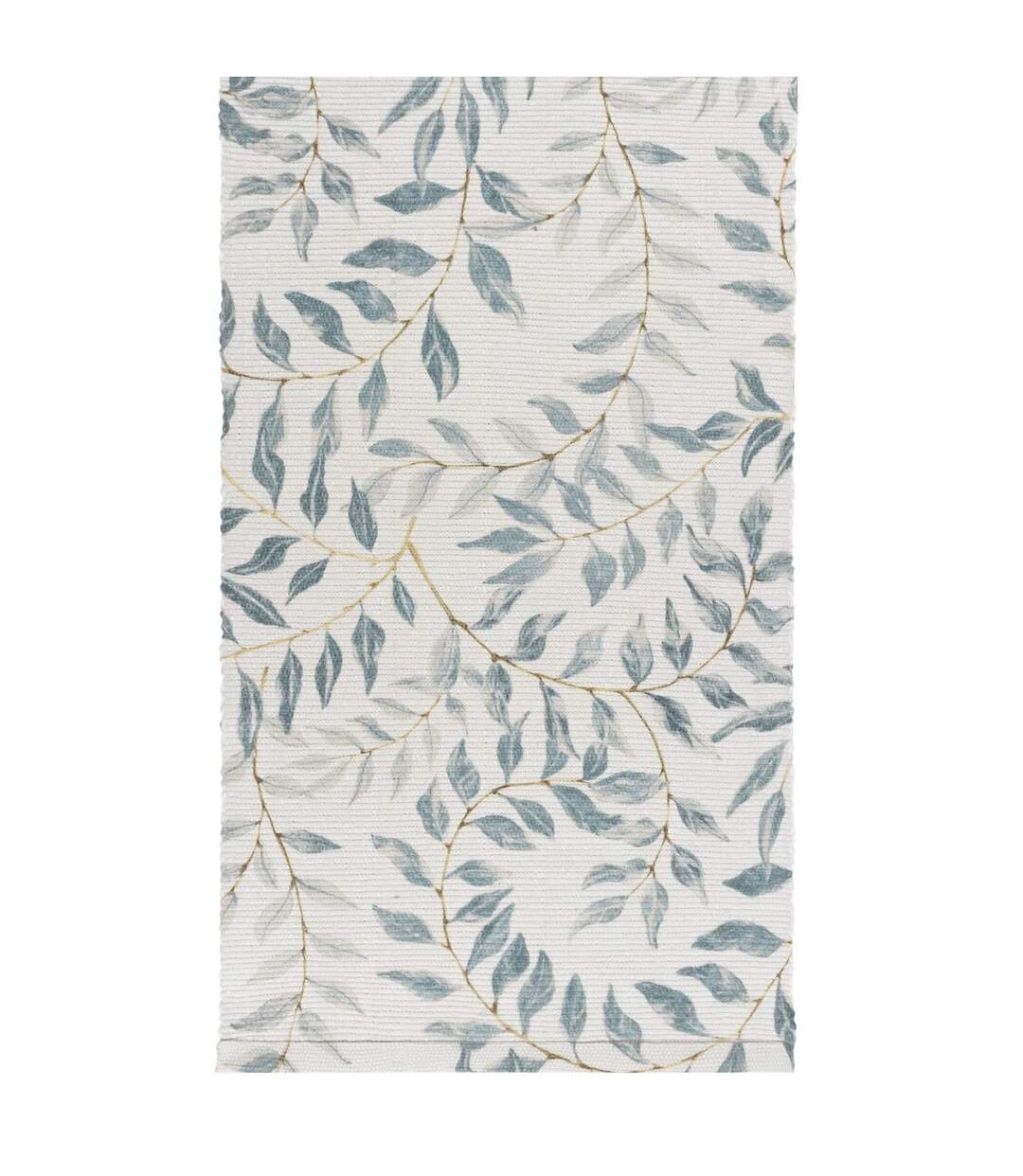 Vinea trailing leaves table runner 180cm x 35cm green Evans Lichfield-2