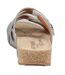 Sandales Mules Tonga Femme Métallisé Transparent Josef Seibel-2