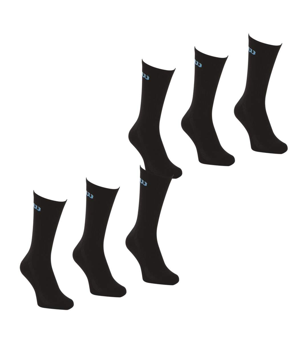 Lot de 6 paires de chaussettes mi-hautes homme Essentiel Wilson-2