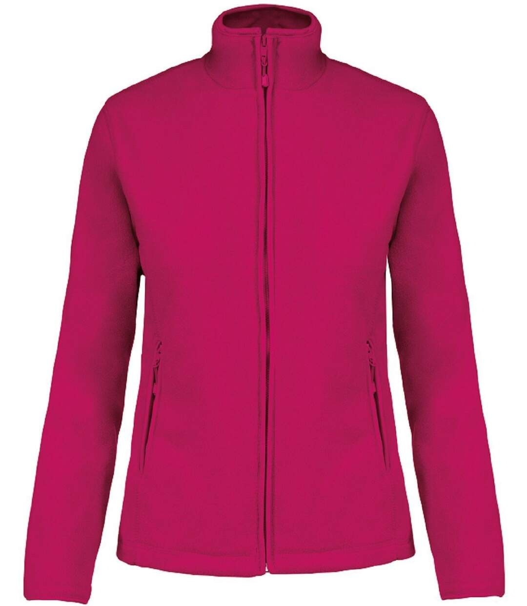 Veste micropolaire zippée - Femme - K907 - rose fuchsia