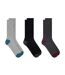 Lot De 3  Chaussettes Homme Anthracite Noir Gris Ted Baker-4